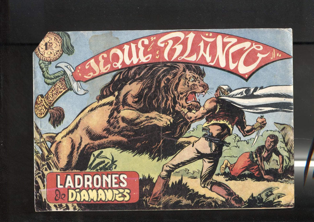 Rollan: El Jeque Blanco numero 004: Ladrones de diamantes