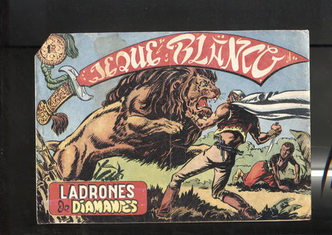 Rollan: El Jeque Blanco numero 004: Ladrones de diamantes