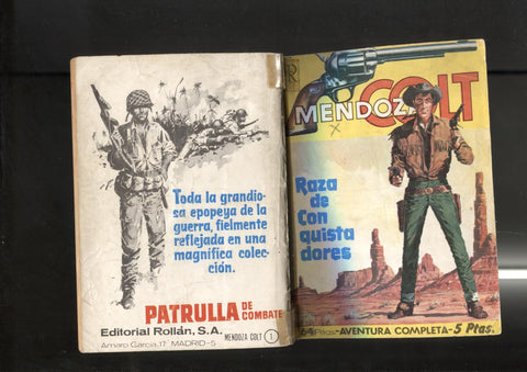 Rolan: Mendoza Colt bolsillo numero 01: Raza de conquistadores
