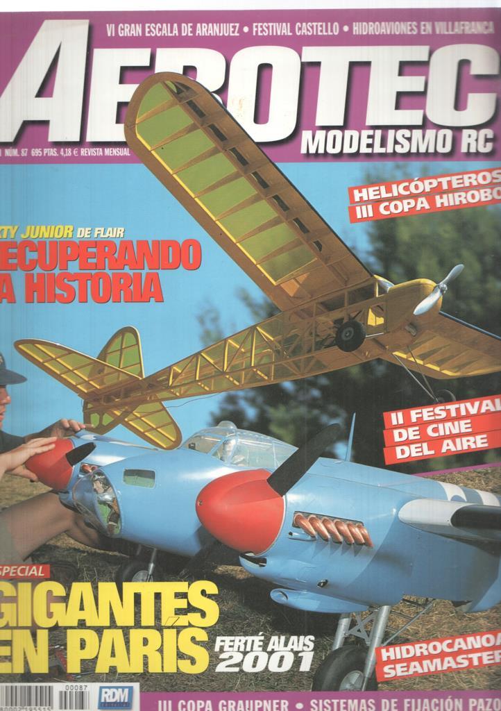 Revista Aerotec modelismo RC numero 087: Helicopteros II Copa hirobo