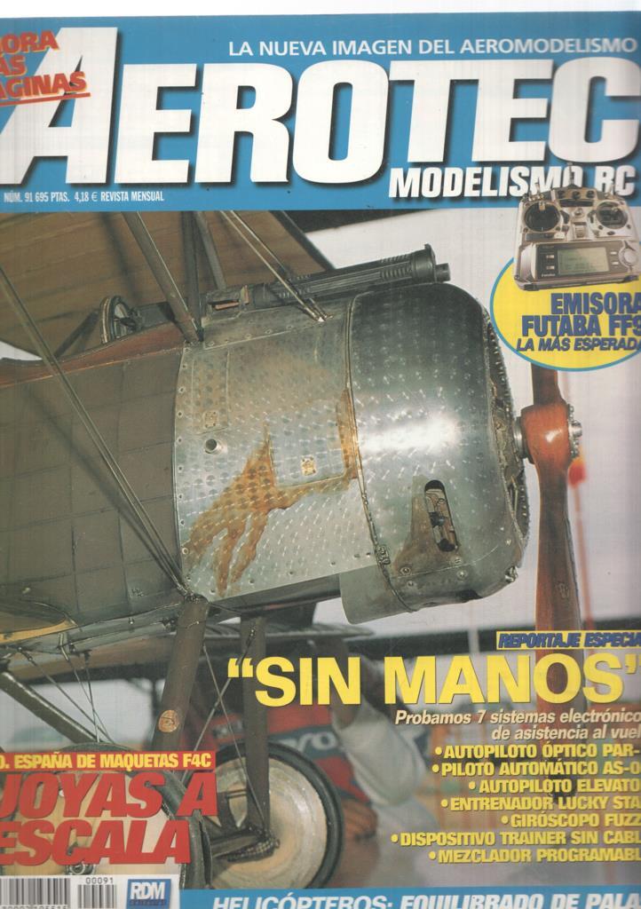 Revista Aerotec modelismo RC numero 091: Sin manos 