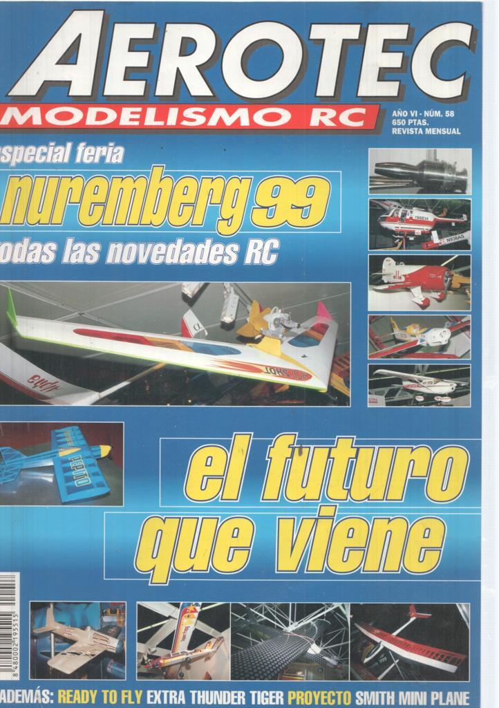 Revista Aerotec modelismo RC numero 058: Nuremberg 99