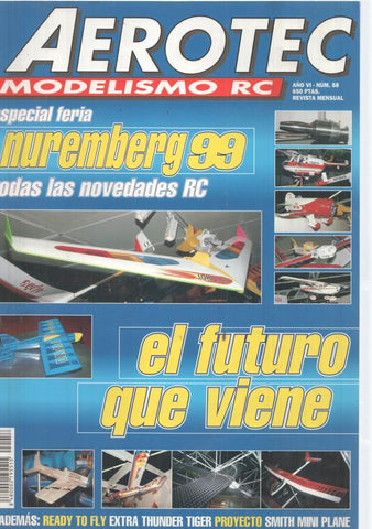 Revista Aerotec modelismo RC numero 058: Nuremberg 99