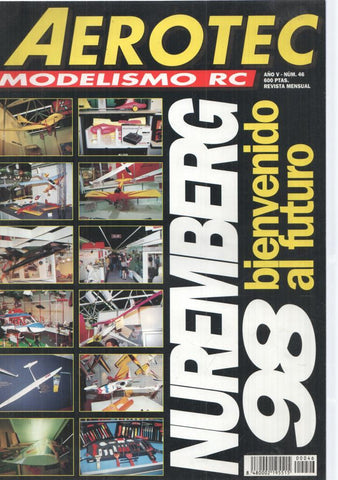 Revista Aerotec modelismo RC numero 046: Nuremberg 98