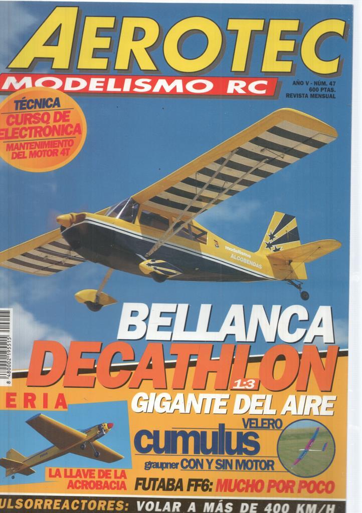Revista Aerotec modelismo RC numero 047: Bellanca decathlon