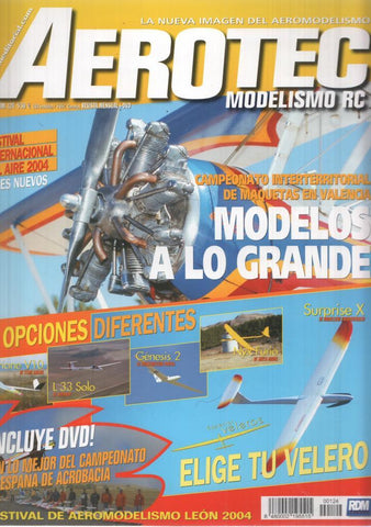 Revista Aerotec modelismo RC numero 124: Campeonato interterritorial de maquetas