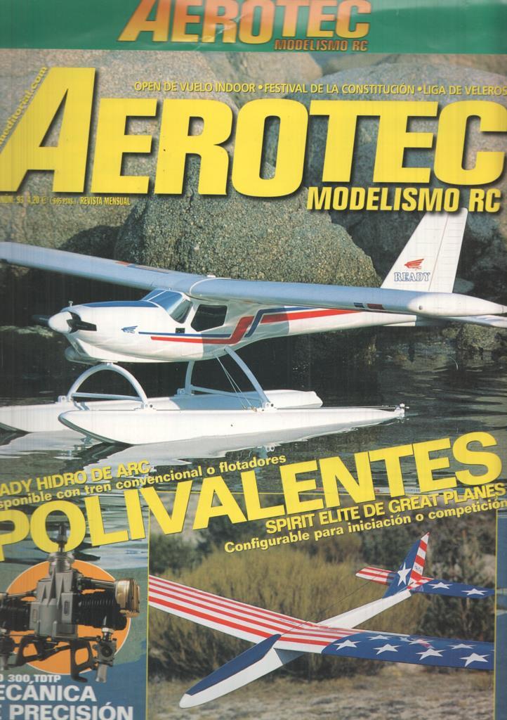 Revista Aerotec modelismo RC numero 093: Spirit elite de great planes 