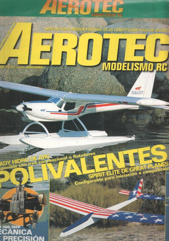 Revista Aerotec modelismo RC numero 093: Spirit elite de great planes 