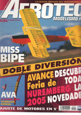 Revista Aerotec modelismo RC numero 130: Nuremberg 2005