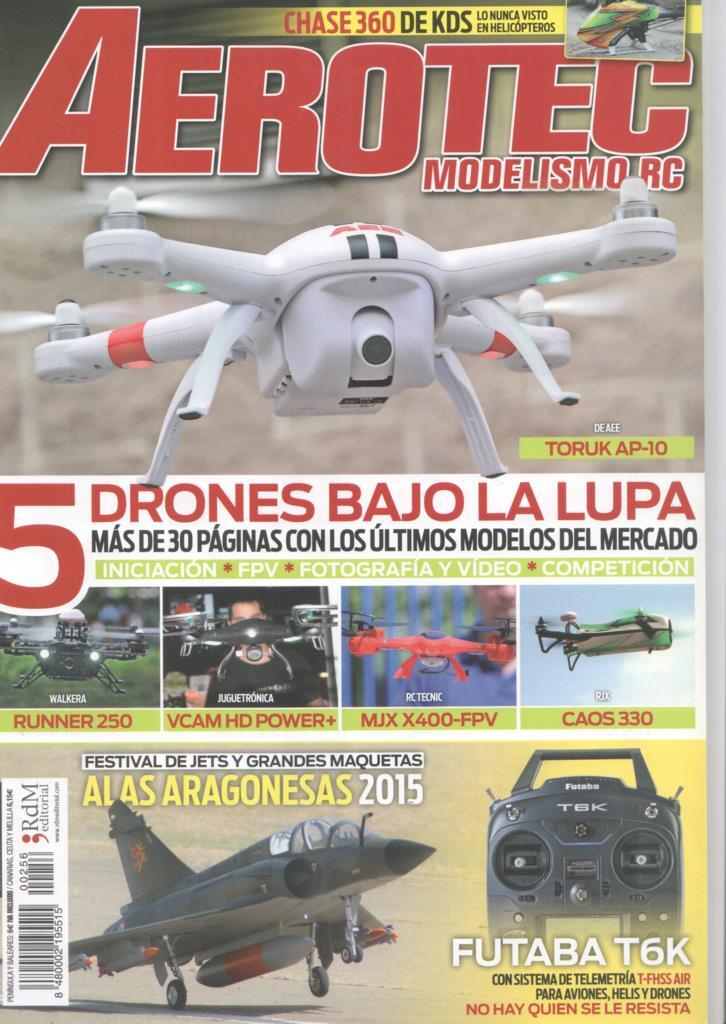 Revista Aerotec modelismo RC numero 256: Futaba T6K 