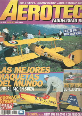 Revista Aerotec modelismo RC numero 077: Las mejores maquetas del mundo mundia