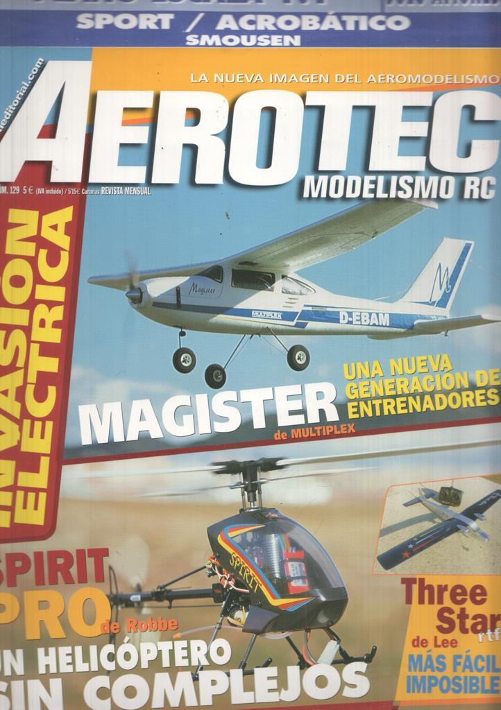 Revista Aerotec modelismo RC numero 129: Spirit Pro 
