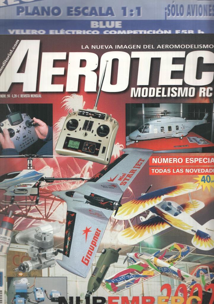 Revista Aerotec modelismo RC numero 094: Nuremberg 2002