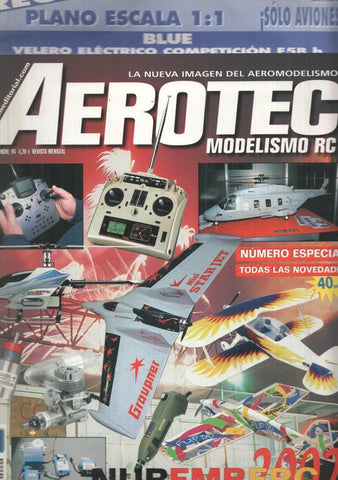 Revista Aerotec modelismo RC numero 094: Nuremberg 2002