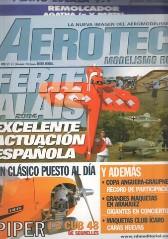 Revista Aerotec modelismo RC numero 123: Ferte Alais 2004