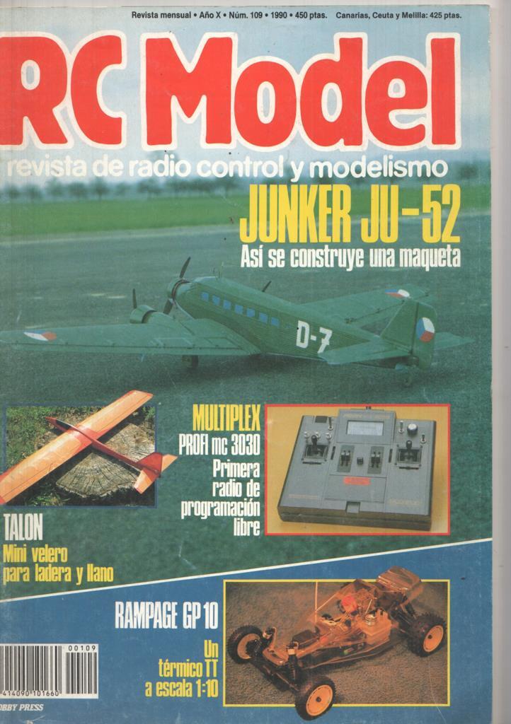 Revista RCmodel numero 109: Junker JU 52