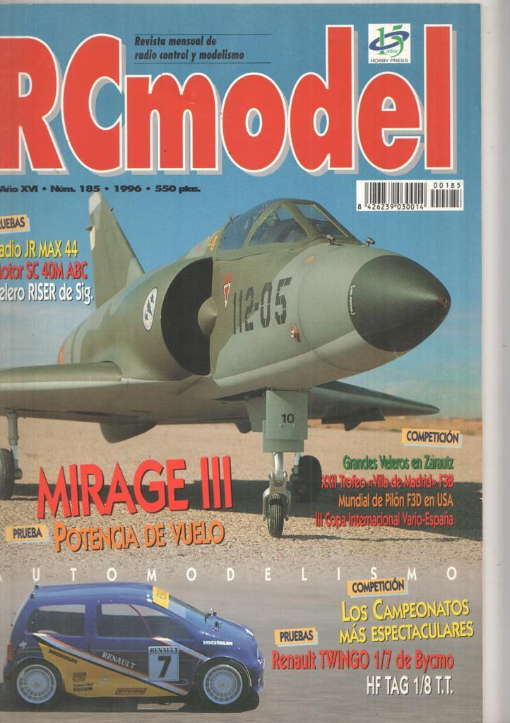 Revista RCmodel numero 185: Mirage III 