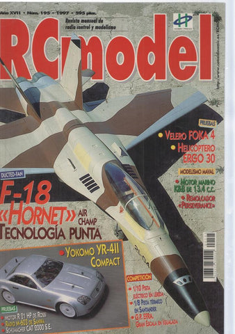 Revista RCmodel numero 195: F-18