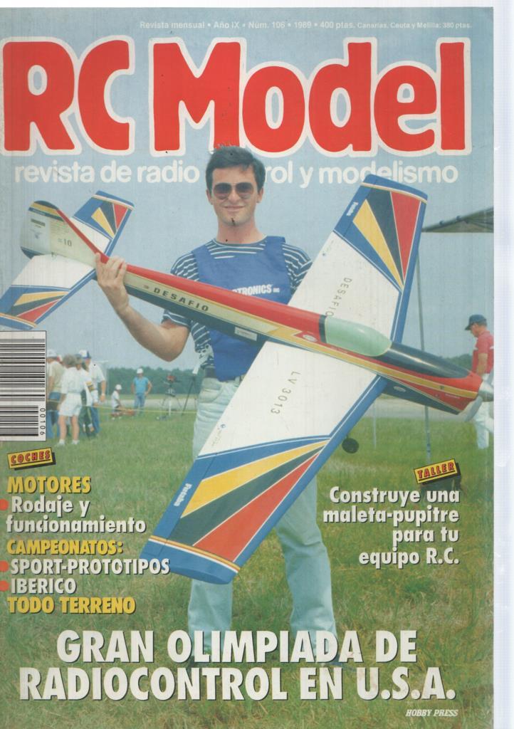 Revista RCmodel numero 106: Gran olimpiada de radiocontrol en USA