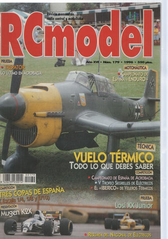 Revista RCmodel numero 179: Vuelo termico 