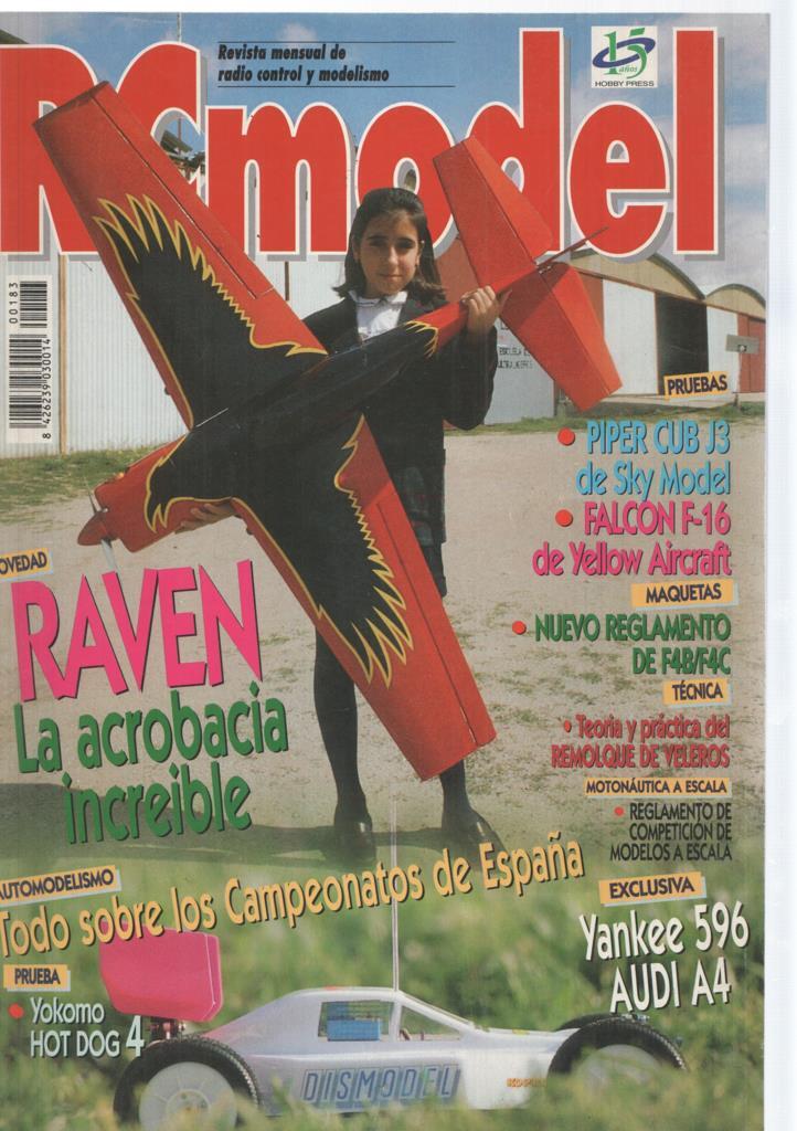 Revista RCmodel numero 183: Raven la acrobacia increible