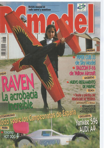 Revista RCmodel numero 183: Raven la acrobacia increible