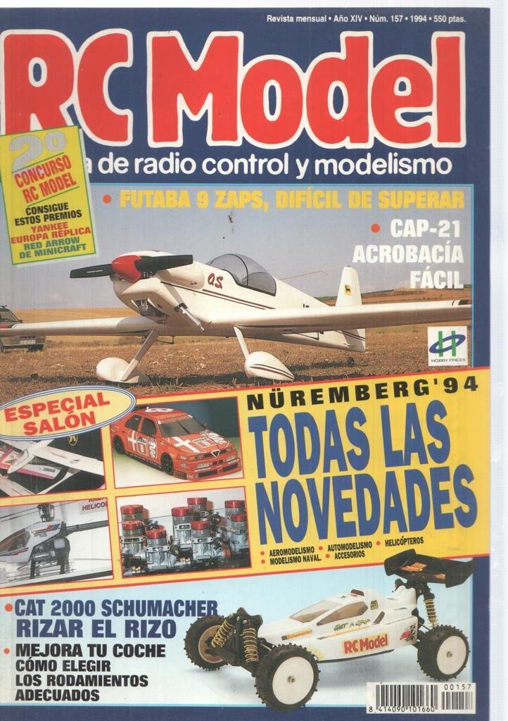 Revista RCmodel numero 157: Futaba 9 Zaps