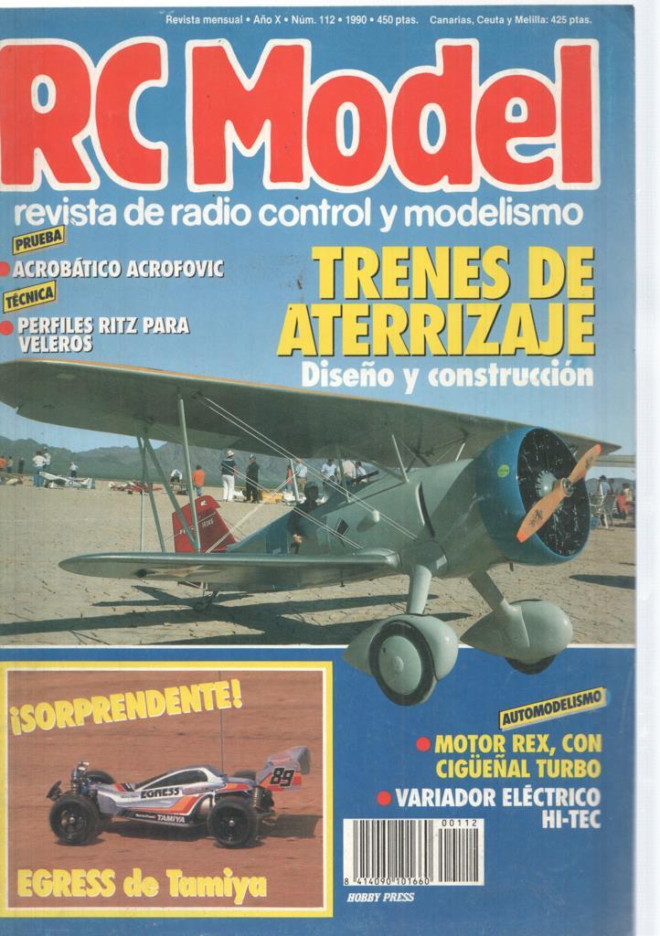 Revista RCmodel numero 112: Trenes de aterrizaje 