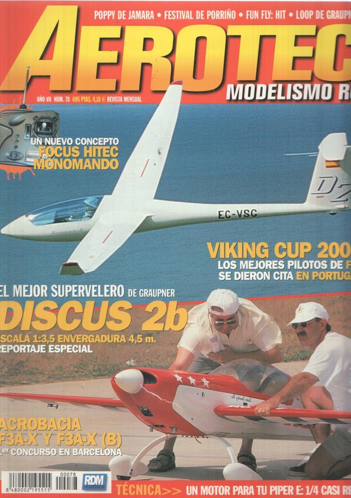 Revista Aerotec modelismo RC  numero 078: Viking cup 2000