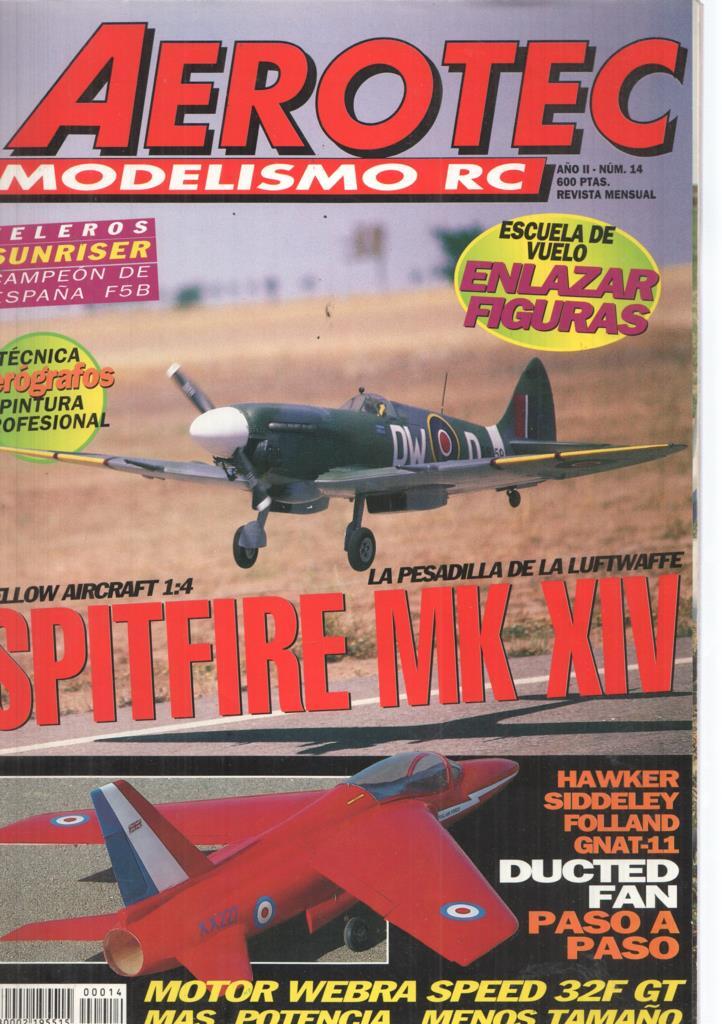 Revista Aerotec modelismo RC numero 014: Spitfire MK XVI 