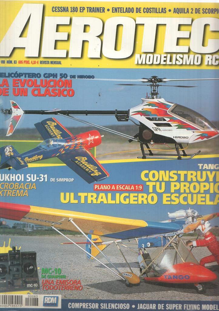 Revista Aerotec modelismo RC numero 083: Helicoptero GPH 50 