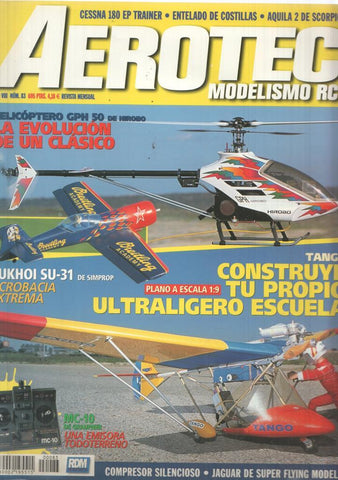 Revista Aerotec modelismo RC numero 083: Helicoptero GPH 50 