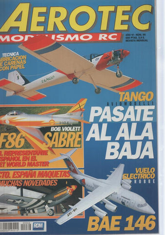 Revista Aerotec modelismo RC numero 066: Tango aviomodelli
