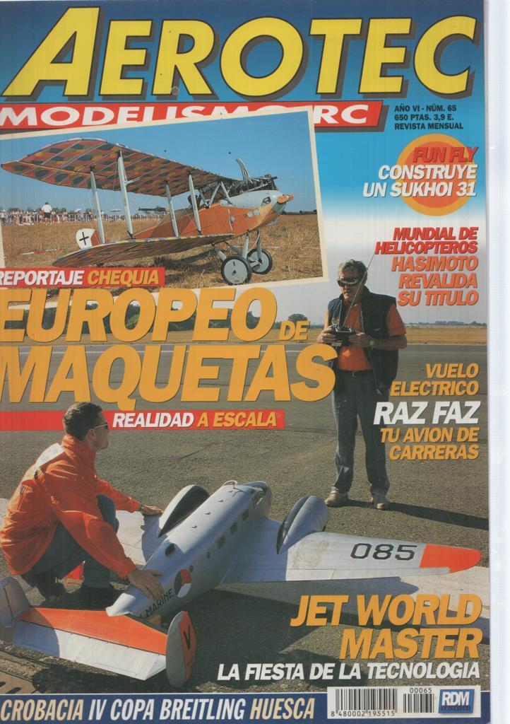 Revista Aerotec modelismo RC numero 065: Reportaje chequia 