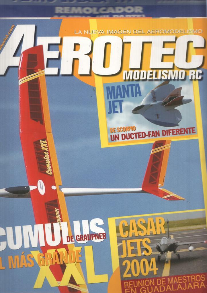 Revista Aerotec modelismo RC numero 121: Cumulus de graupner 