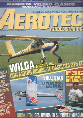 Revista Aerotec modelismo RC numero 137: Wilga  