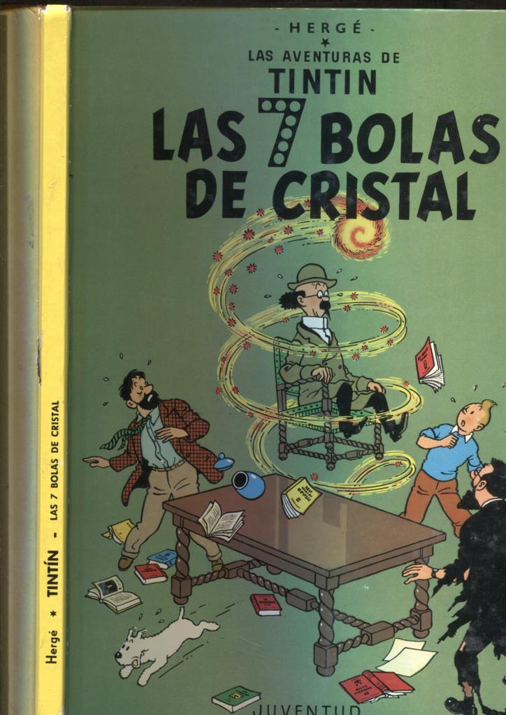 Album: Tintin y las 7 bolas de cristal (novena edicion 1985)