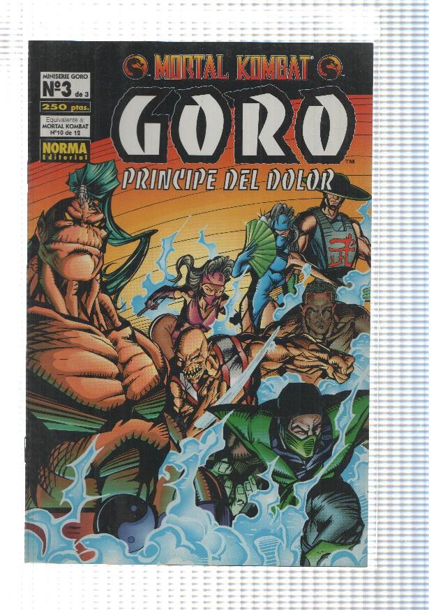 Mortal Kombat Goro principe del dolor numero 3