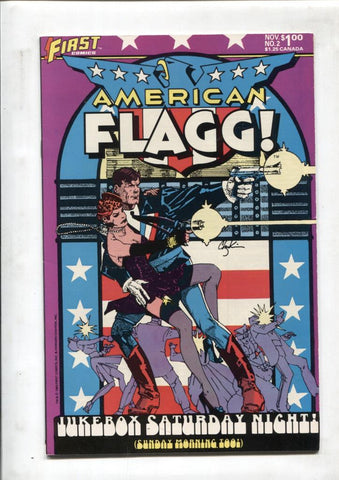 American Flagg volumen 1 numero 02