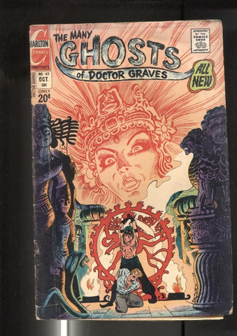 THE MANY GHOSTS OF DR. GRAVES, Volume 1, Numero 42: A portraif of Amanda