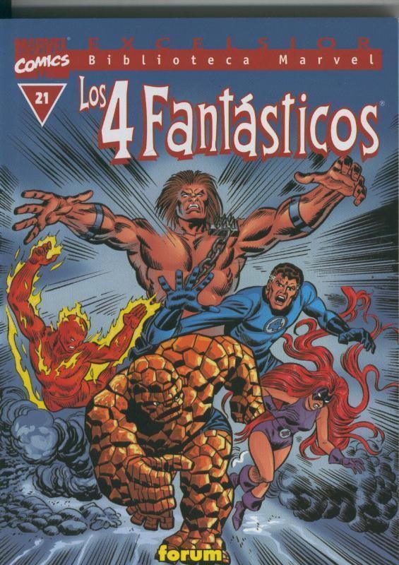 Biblioteca Marvel Excelsior : Los 4 Fantasticos numero 21: Amar, honrar y destruir