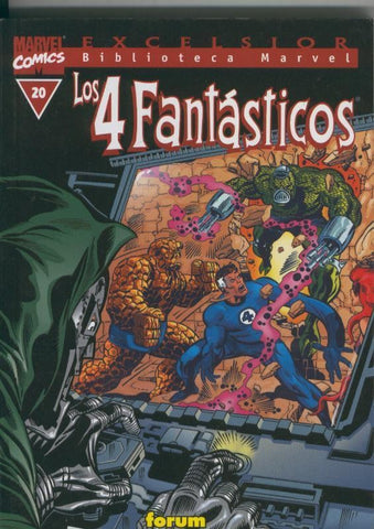 Biblioteca Marvel Excelsior : Los 4 Fantasticos numero 20: El terrible triunfo del Doctor Muerte