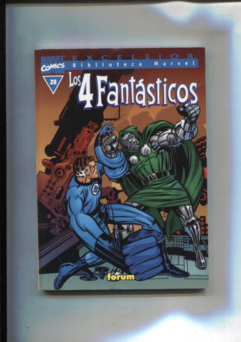 Biblioteca Marvel Excelsior : Los 4 Fantasticos numero 28