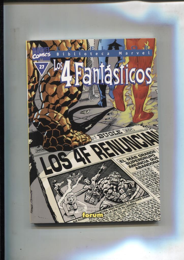 Biblioteca Marvel Excelsior : Los 4 Fantasticos numero 27