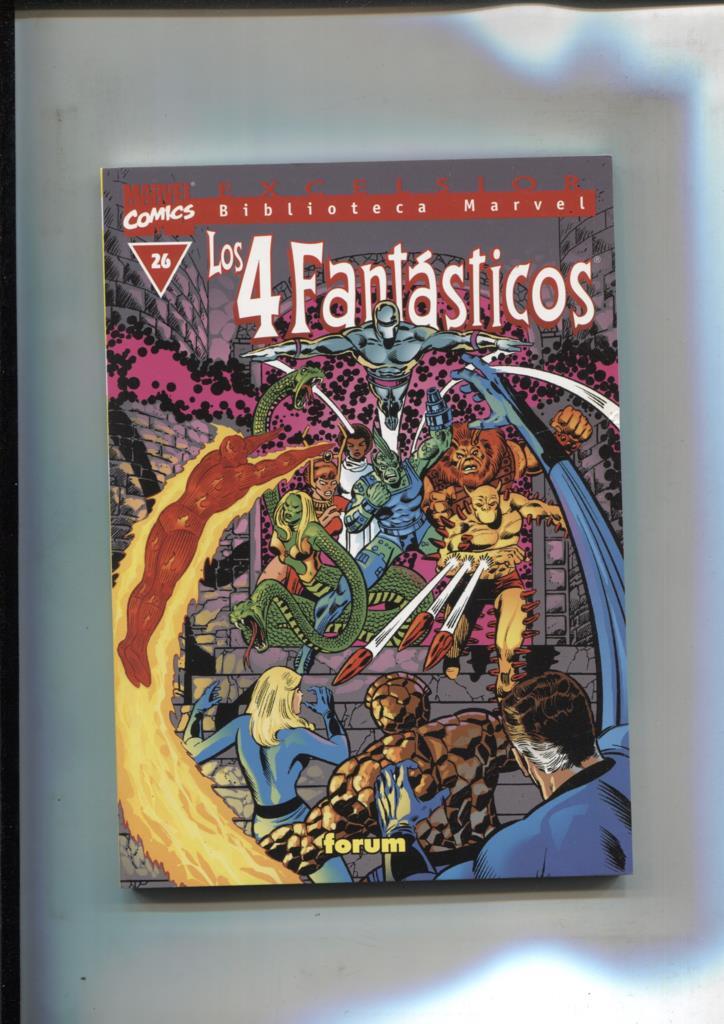 Biblioteca Marvel Excelsior : Los 4 Fantasticos numero 26