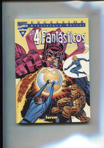 Biblioteca Marvel Excelsior : Los 4 Fantasticos numero 25