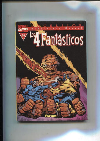 Biblioteca Marvel Excelsior : Los 4 Fantasticos numero 24