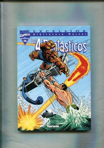 Biblioteca Marvel Excelsior : Los 4 Fantasticos numero 14