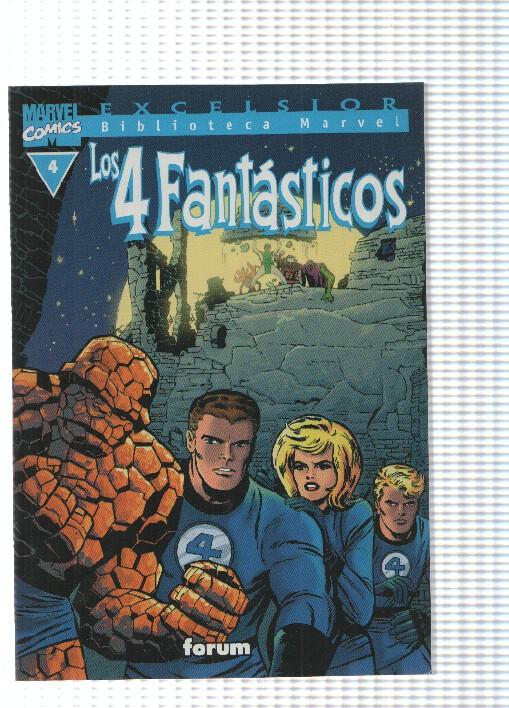 Biblioteca Marvel Excelsior : Los 4 Fantasticos numero 04: La batalla del edificio Baxter