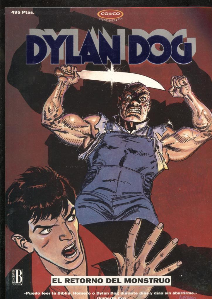 Co&Co presenta DYLAN DOG  numero 01: El retorno del monstruo